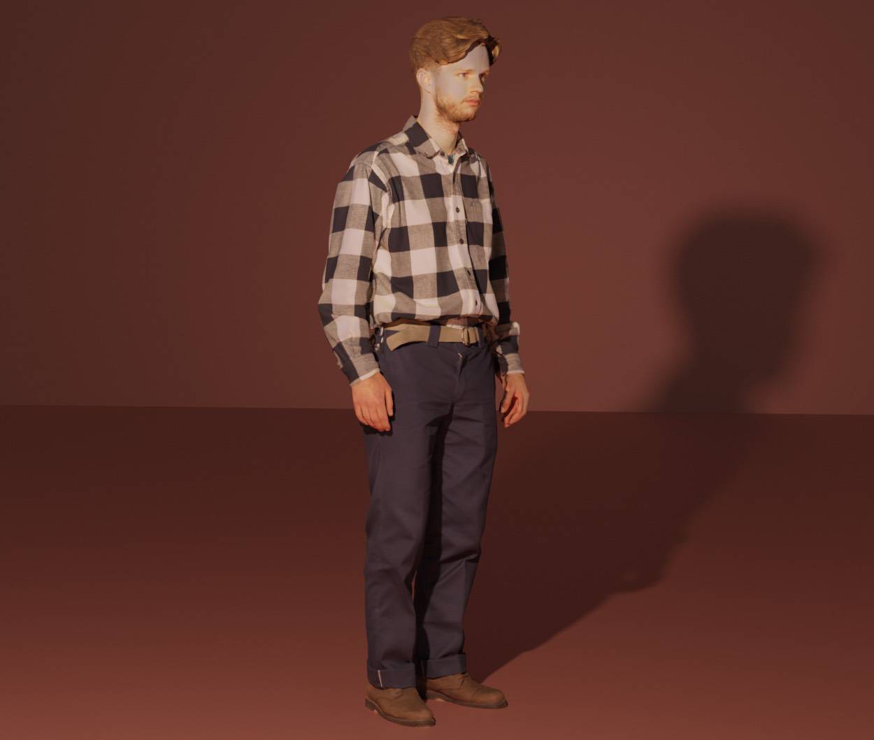 Объемное сканирование человека от 3D Studio 3