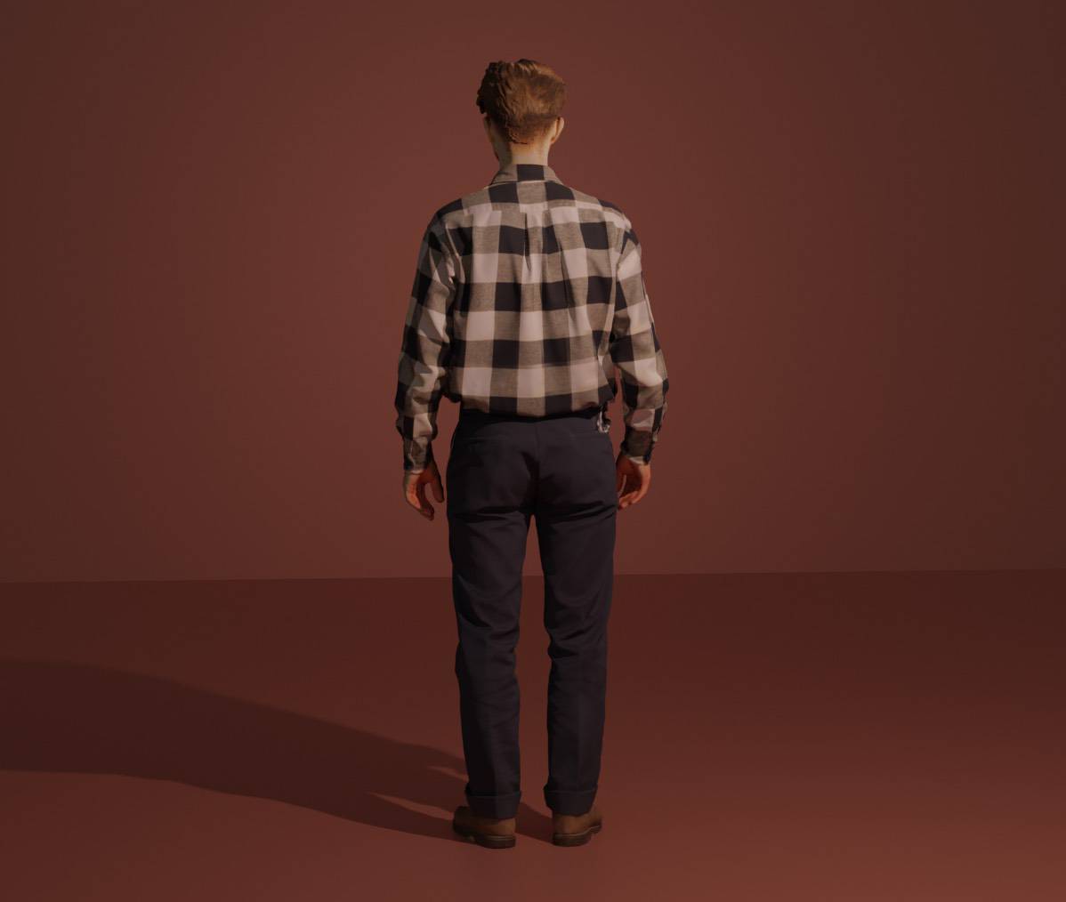 Объемное сканирование человека от 3D Studio