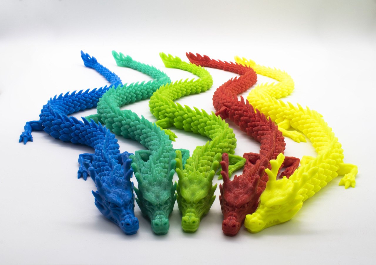 3D-печать дракона пластиком FDM от 3D Studio