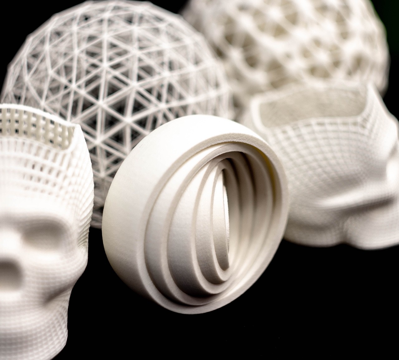 3D-печать фигуры полиамидом SLS 16
