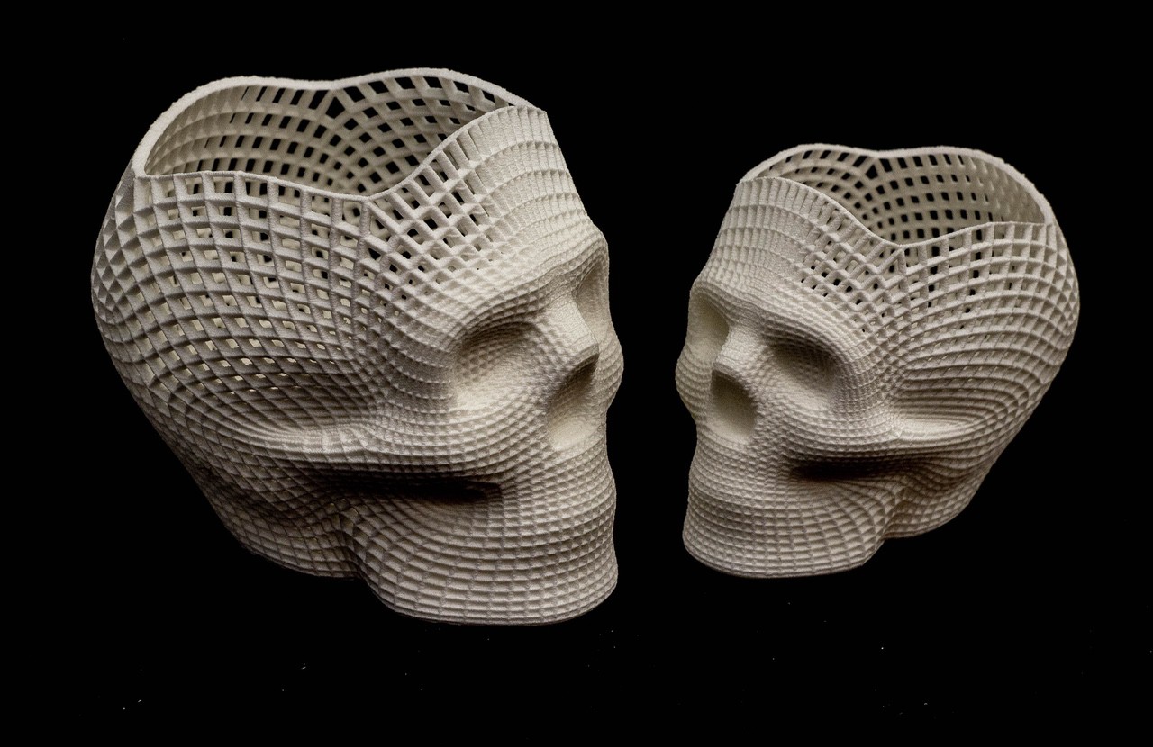 3D-печать черепа полиамидом SLS 2